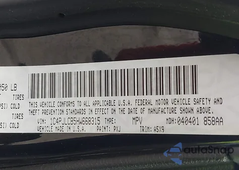 2017 Jeep Cherokee Latitude Fwd z USA, uszkodzony, nr VIN 1C4PJLCB5HW668315